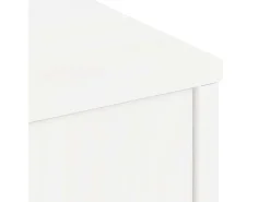 Armário para TV 79x24x40 cm Madeira maciça de pinho Branco