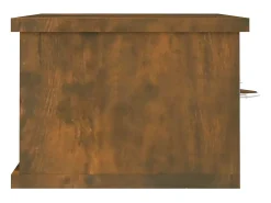 Armário parede 60x26x18,5 cm derivados madeira carvalho fumado