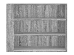 Armário parede 75x35x60 cm derivados de madeira cinzento sonoma