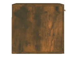 Armário parede 80x35x36,5 cm derivados madeira carvalho fumado