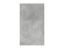 Armário parede 75x35x60 cm derivados madeira cinzento cimento