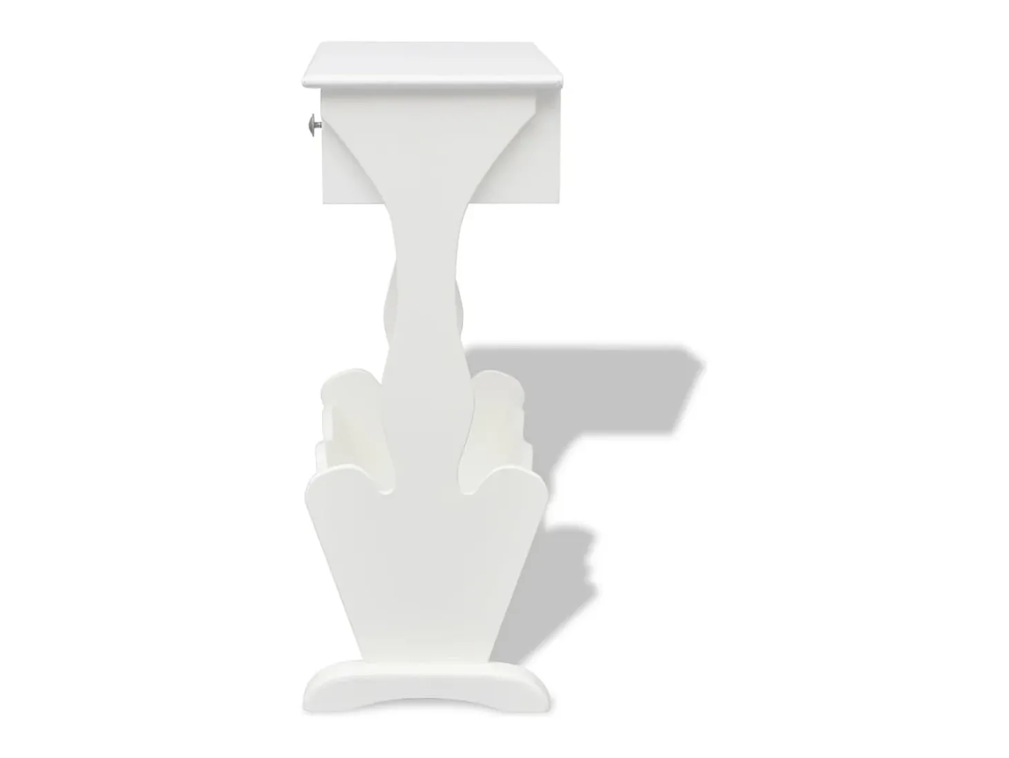 Armário revistas Melrose branco