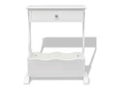 Armário revistas Melrose branco