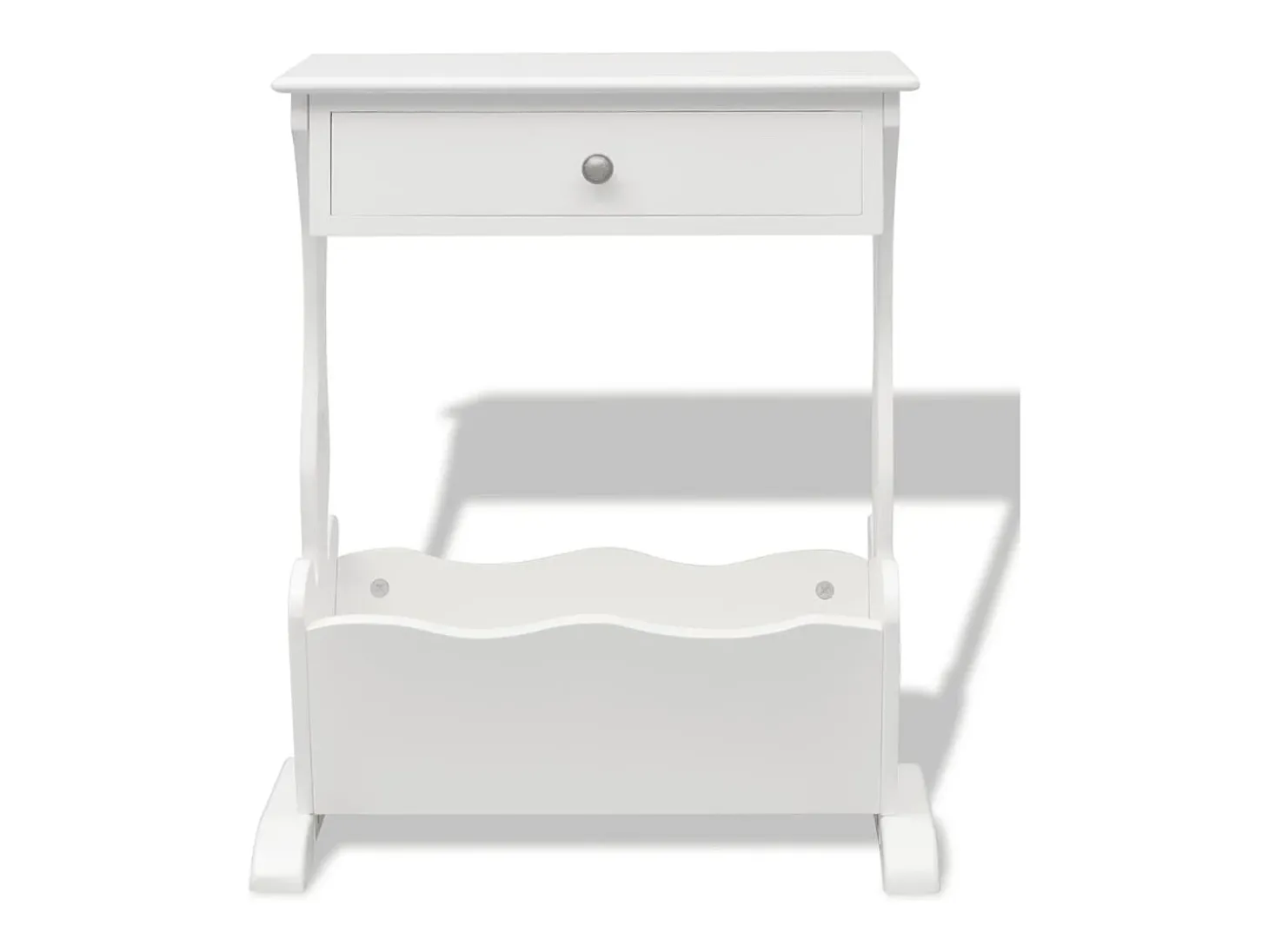 Armário revistas Melrose branco