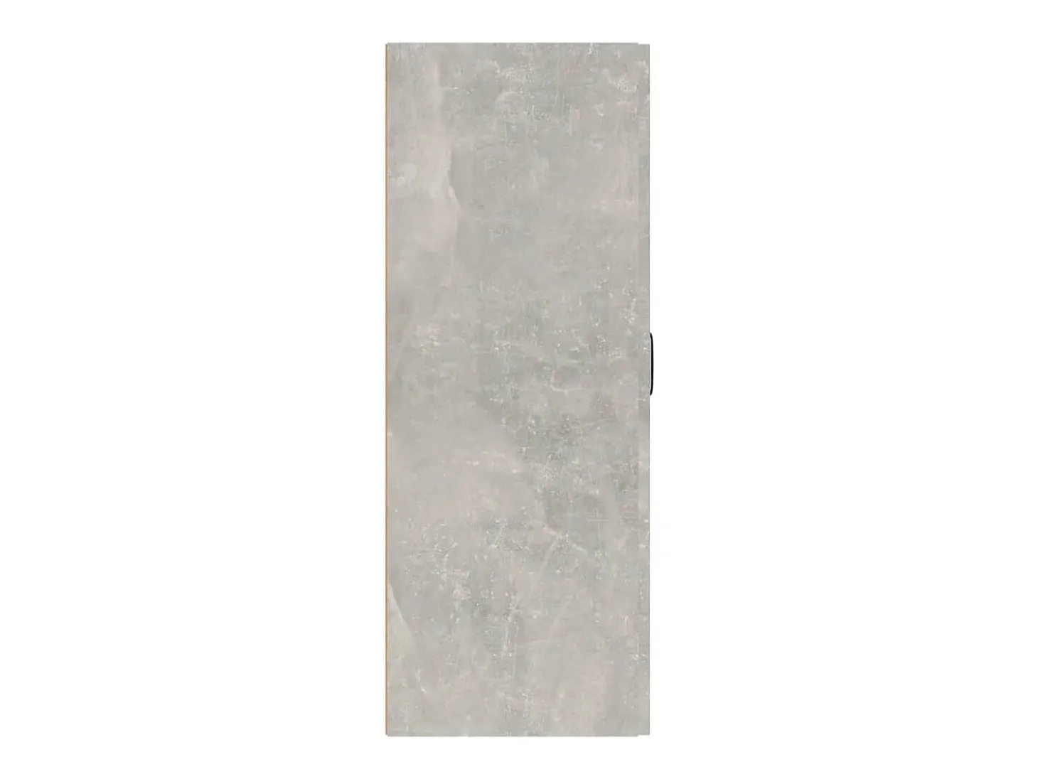 Armário suspenso 69,5x34x90 cm madeira processada cinza cimento