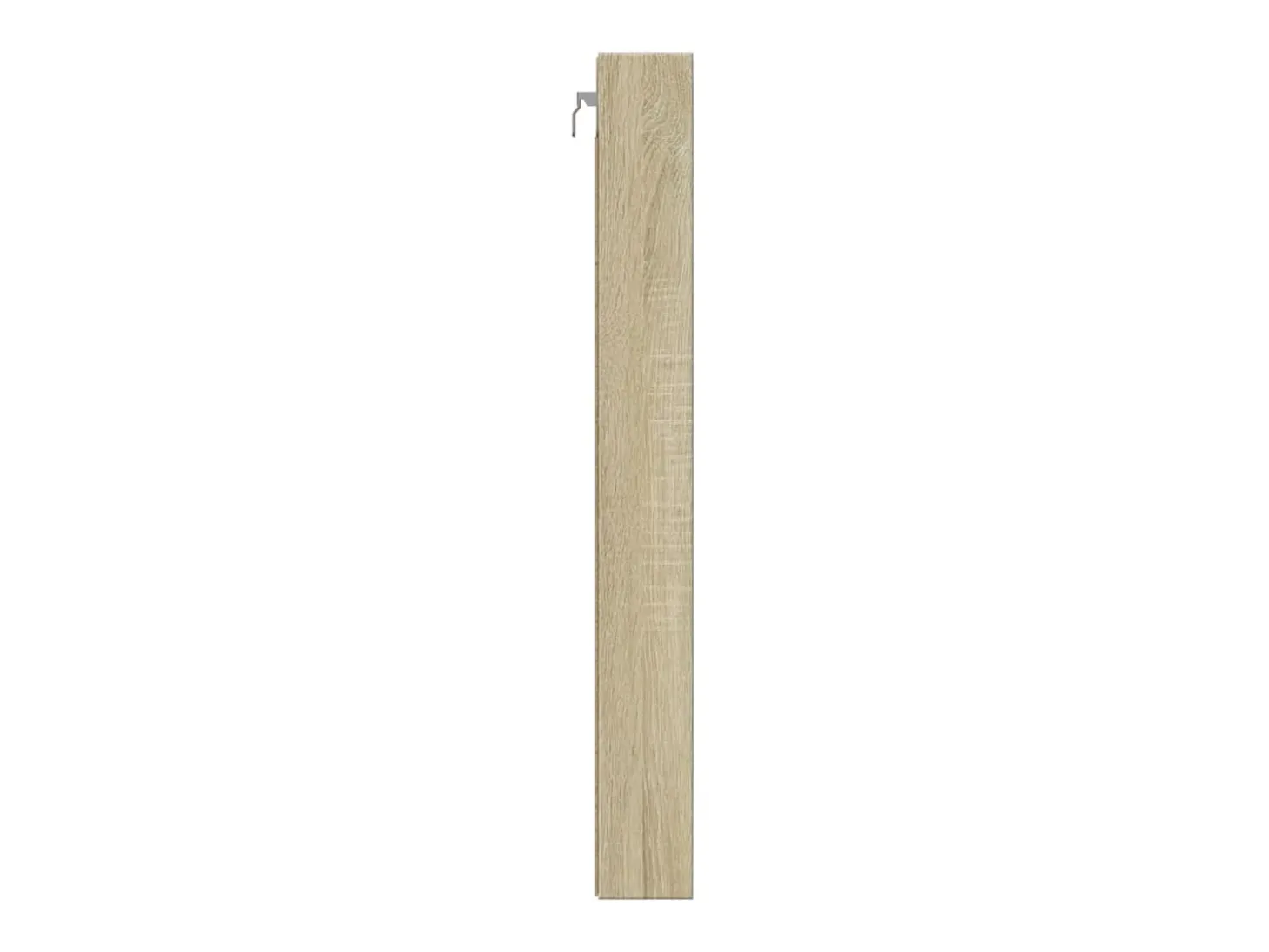 Armário vitrine 100x8,5x75 cm derivados madeira carvalho sonoma PT673515