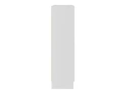 Armário vitrine 82,5x30,5x115 cm derivados de madeira branco