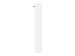Armário vitrine 60x8,5x58 cm derivados de madeira branco PT311430