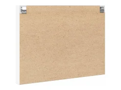 Armário vitrine 100x8,5x75 cm derivados de madeira branco