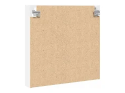Armário vitrine 60x8,5x58 cm derivados de madeira branco
