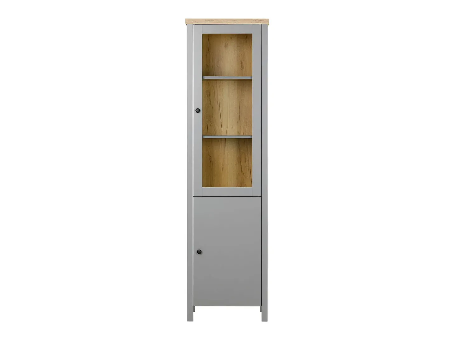 Armário 55x200x38 cm cinza