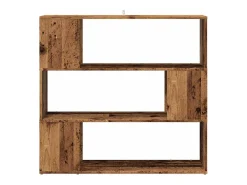 Armário/divisória de quarto madeira velha 100x24x94 cm