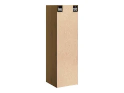 Armários de parede 2 pcs 30x30x100 cm pinho maciço castanho mel