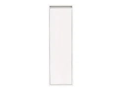 Armários de parede 2 pcs 30x30x100 cm pinho maciço branco