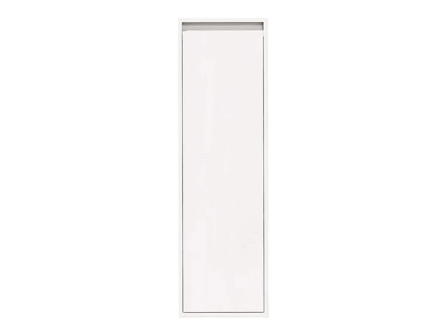 Armários de parede 2 pcs 30x30x100 cm pinho maciço branco