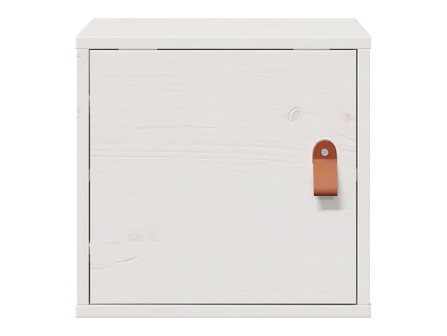 Armários de parede 2 pcs 31,5x30x30 cm pinho maciço branco