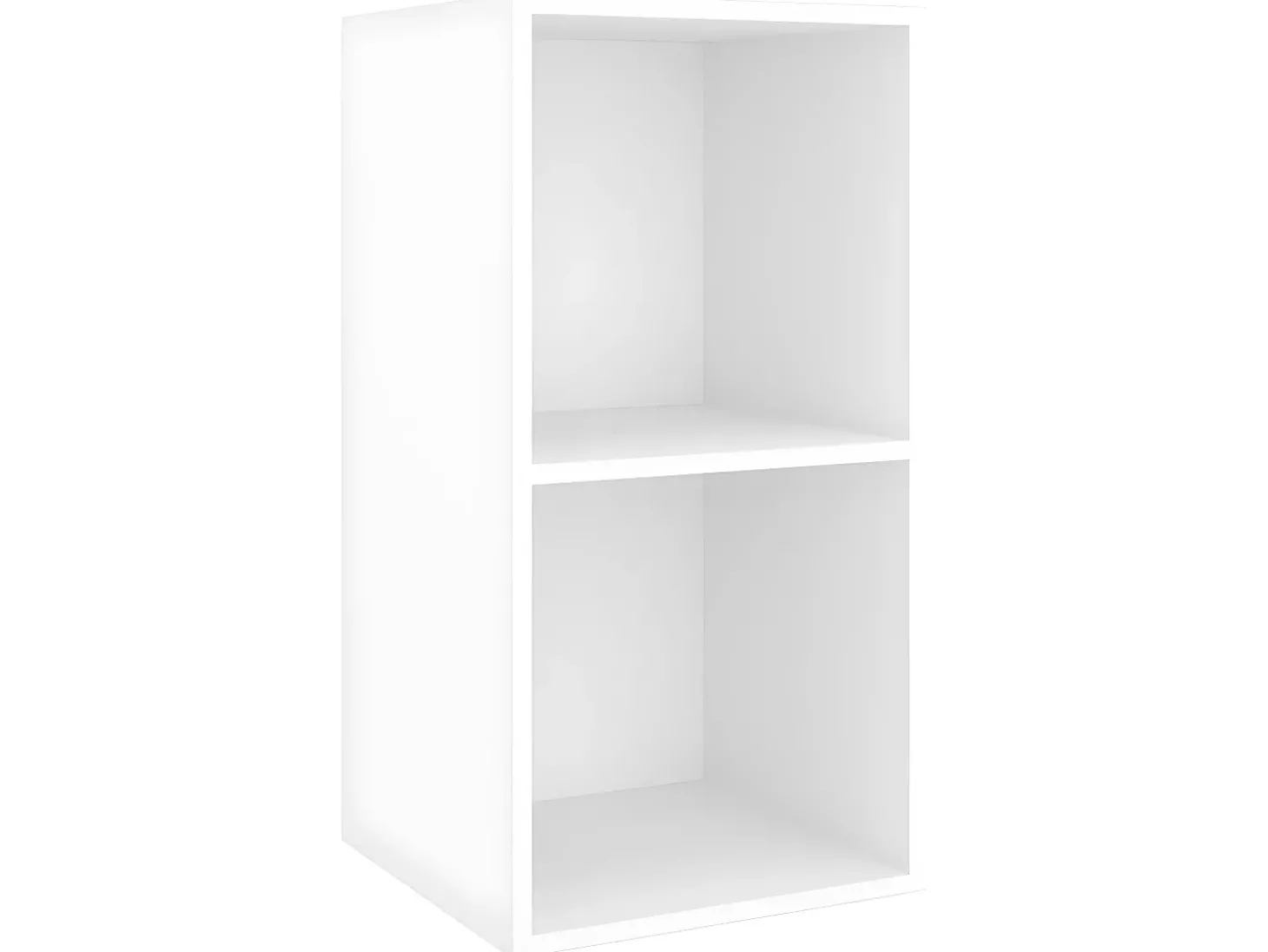 Armários de parede para TV 4 pcs derivados de madeira branco PT639193