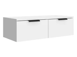 Armários de parede 68x30x20cm derivados de madeira branco PT833845