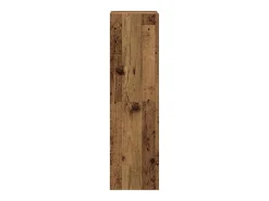 armários de TV montados na parede 4 pcs madeira velha