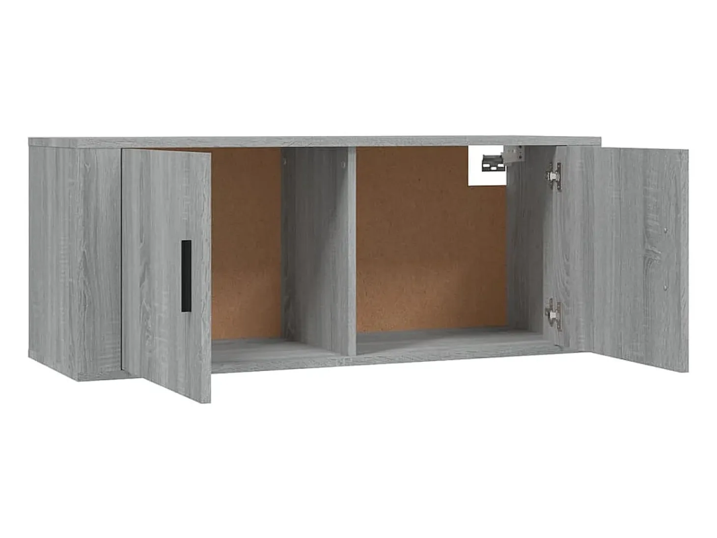 Armários de TV multimídia de parede prateleira de TV aparador de TV sala de jantar sala de estar quarto 3 peças sonoma 100 x 345 x 40 cm cinza 02_0029049