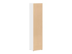 Armários para CD 2 pcs 21x16x93,5 cm contraplacado branco