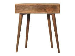 Artisan Furniture Madeira maciça Mesa Console Odyssey em Tom de Carvalho