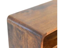 Artisan Furniture Mini consola em castanheiro