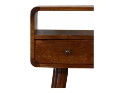Artisan Furniture Mini consola em castanheiro