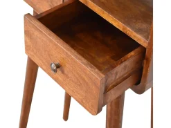 Artisan Furniture Mini consola em castanheiro