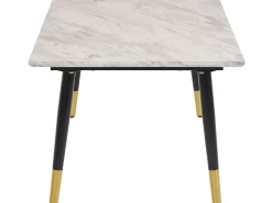 Aurora | Mesa de centro com 1 prateleira em MDF cinzento