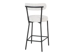 Banco Alto Badalona, Branco, 46x39x90 cm, Kendra Home