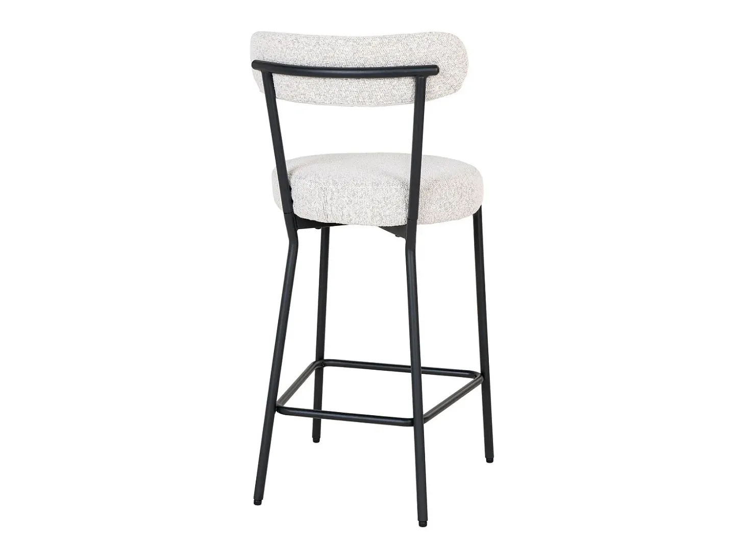 Banco Alto Badalona, Branco, 46x39x90 cm, Kendra Home