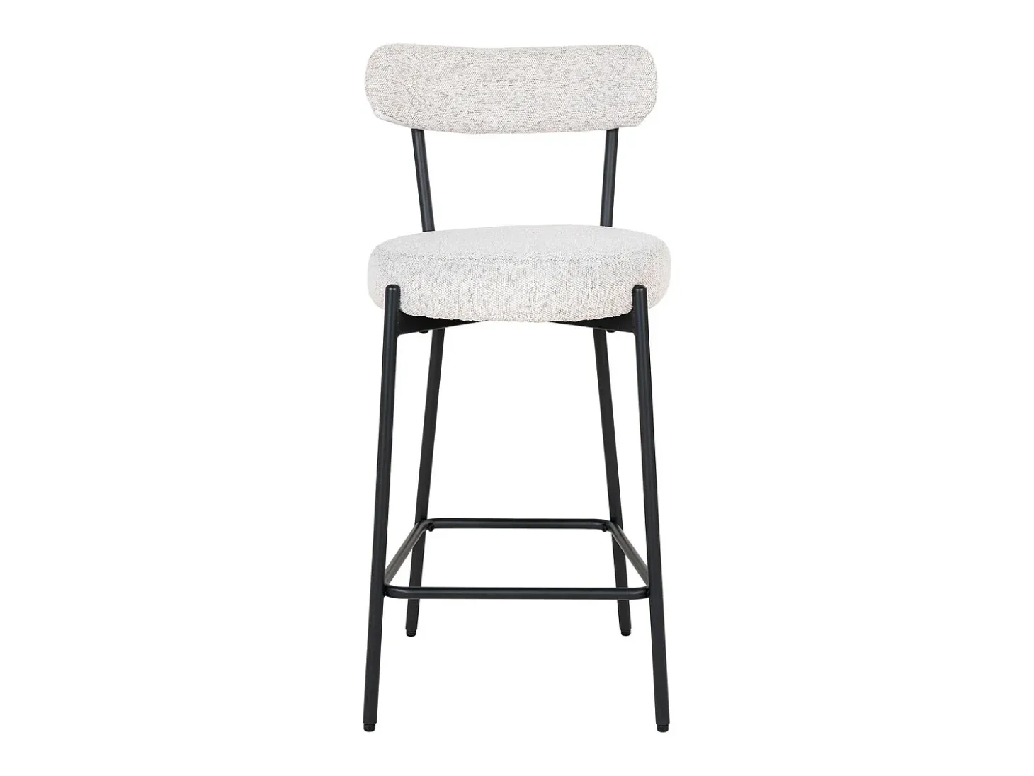 Banco Alto Badalona, Branco, 46x39x90 cm, Kendra Home