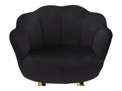 Banco alto Vienna preto 55X53X110 cm