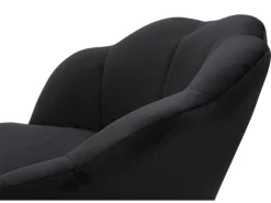 Banco alto Vienna preto 55X53X110 cm