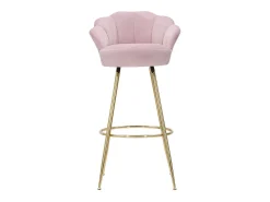 Banco alto Vienna Rosa 55X53X110cm