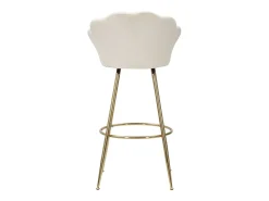 Banco Alto VKH451, Bege, 55x53x110 cm, Kendra Home