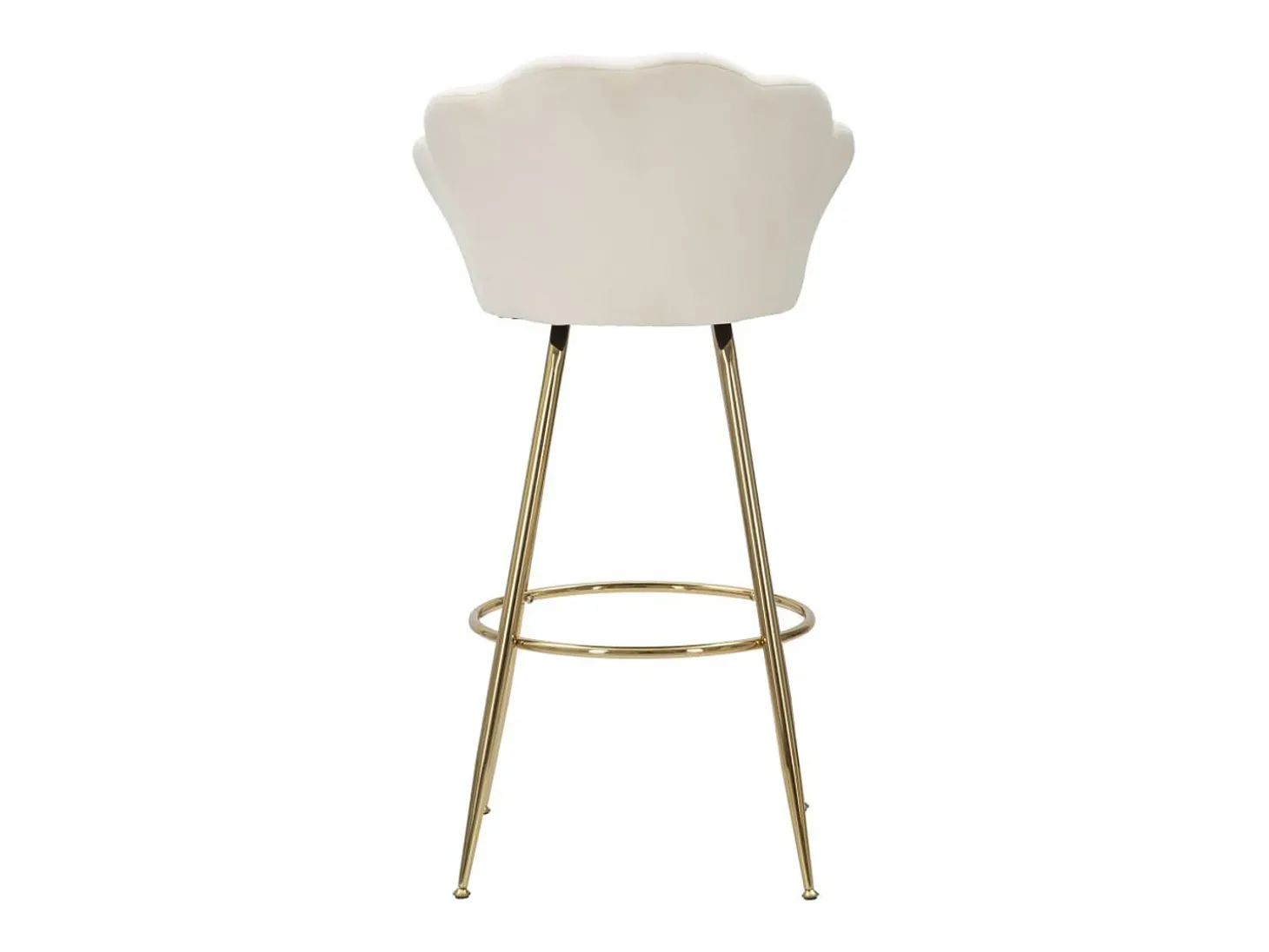 Banco Alto VKH451, Bege, 55x53x110 cm, Kendra Home