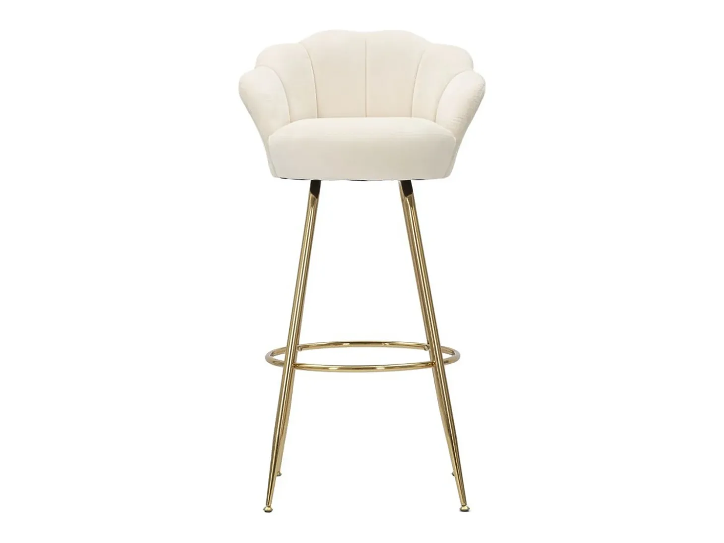 Banco Alto VKH451, Bege, 55x53x110 cm, Kendra Home