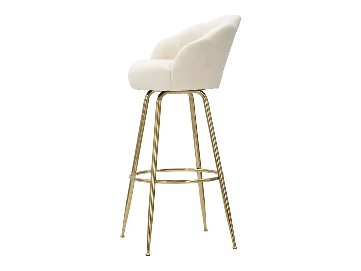 Banco Alto VKH451, Bege, 55x53x110 cm, Kendra Home
