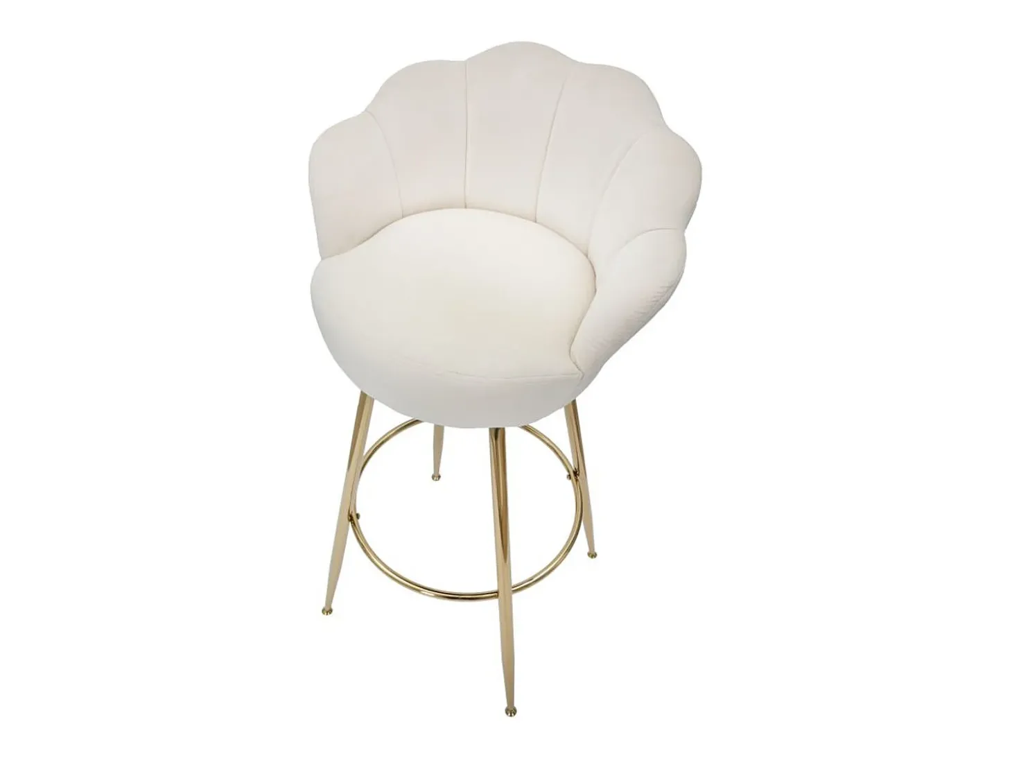 Banco Alto VKH451, Bege, 55x53x110 cm, Kendra Home