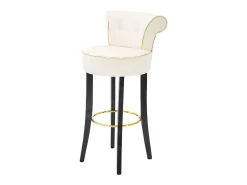 Banco Alto VKH440, Bege, 46x48x96 cm, Kendra Home