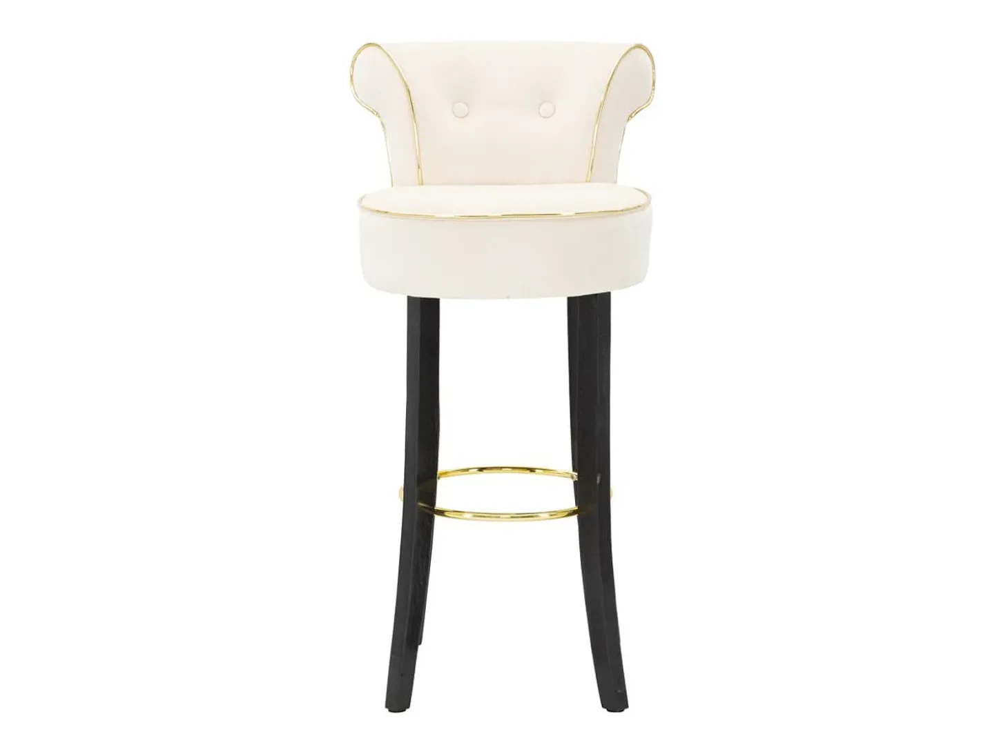 Banco Alto VKH440, Bege, 46x48x96 cm, Kendra Home