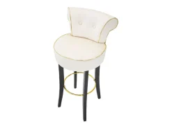 Banco Alto VKH440, Bege, 46x48x96 cm, Kendra Home