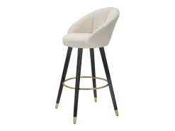 Banco Alto VKH429, Bege, 55x56x104 cm, Kendra Home