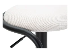 Banco Alto VKH448, Branco, 41x41x61 cm, Kendra Home