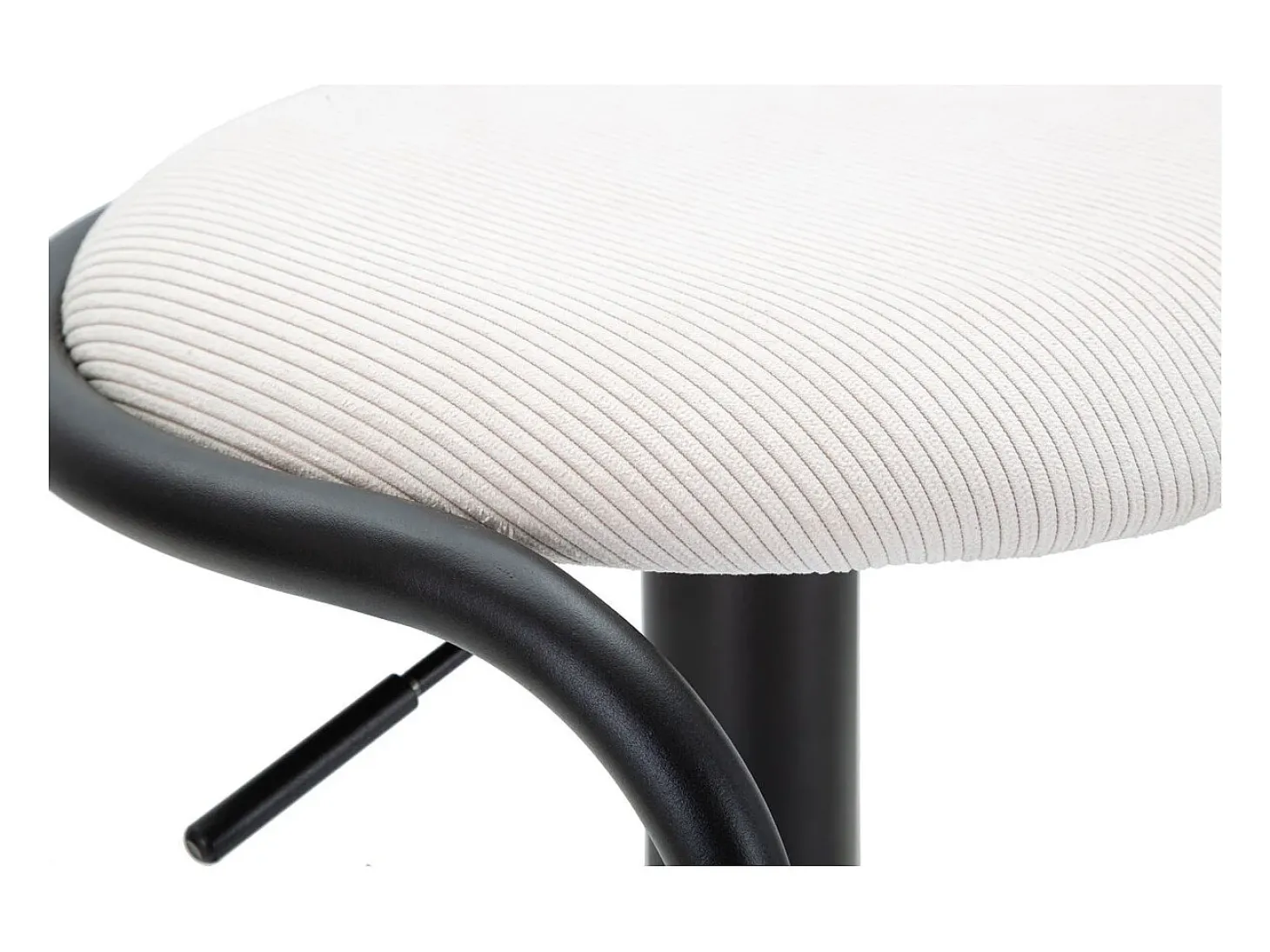 Banco Alto VKH448, Branco, 41x41x61 cm, Kendra Home