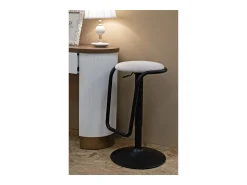 Banco Alto VKH448, Branco, 41x41x61 cm, Kendra Home