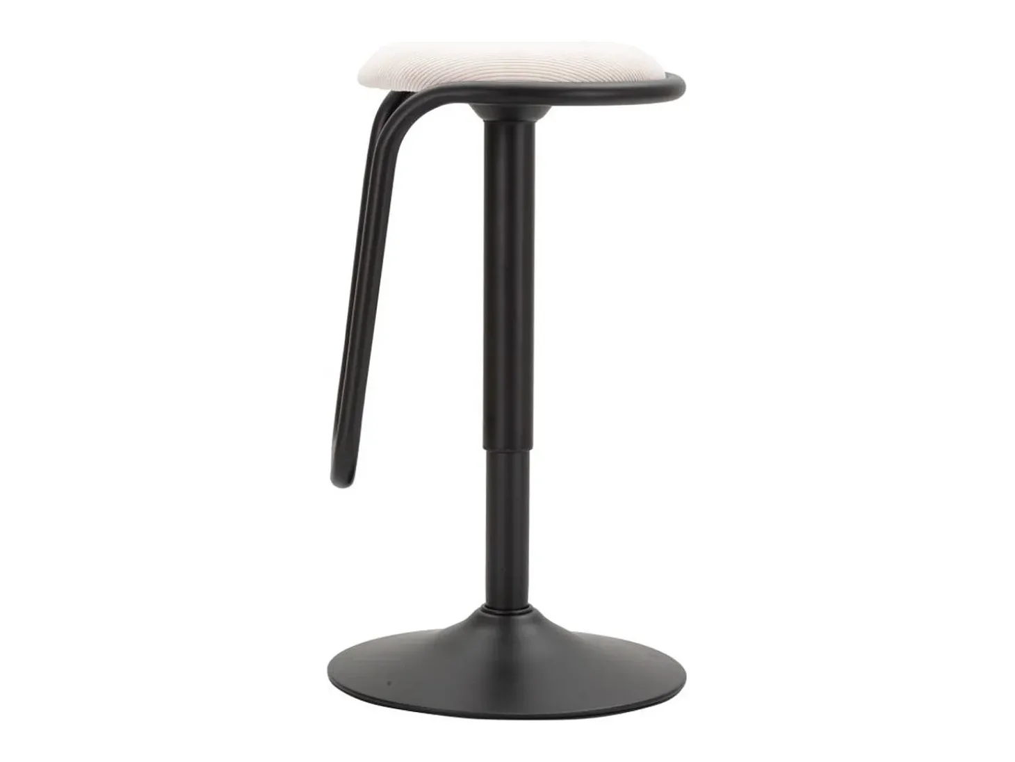 Banco Alto VKH448, Branco, 41x41x61 cm, Kendra Home