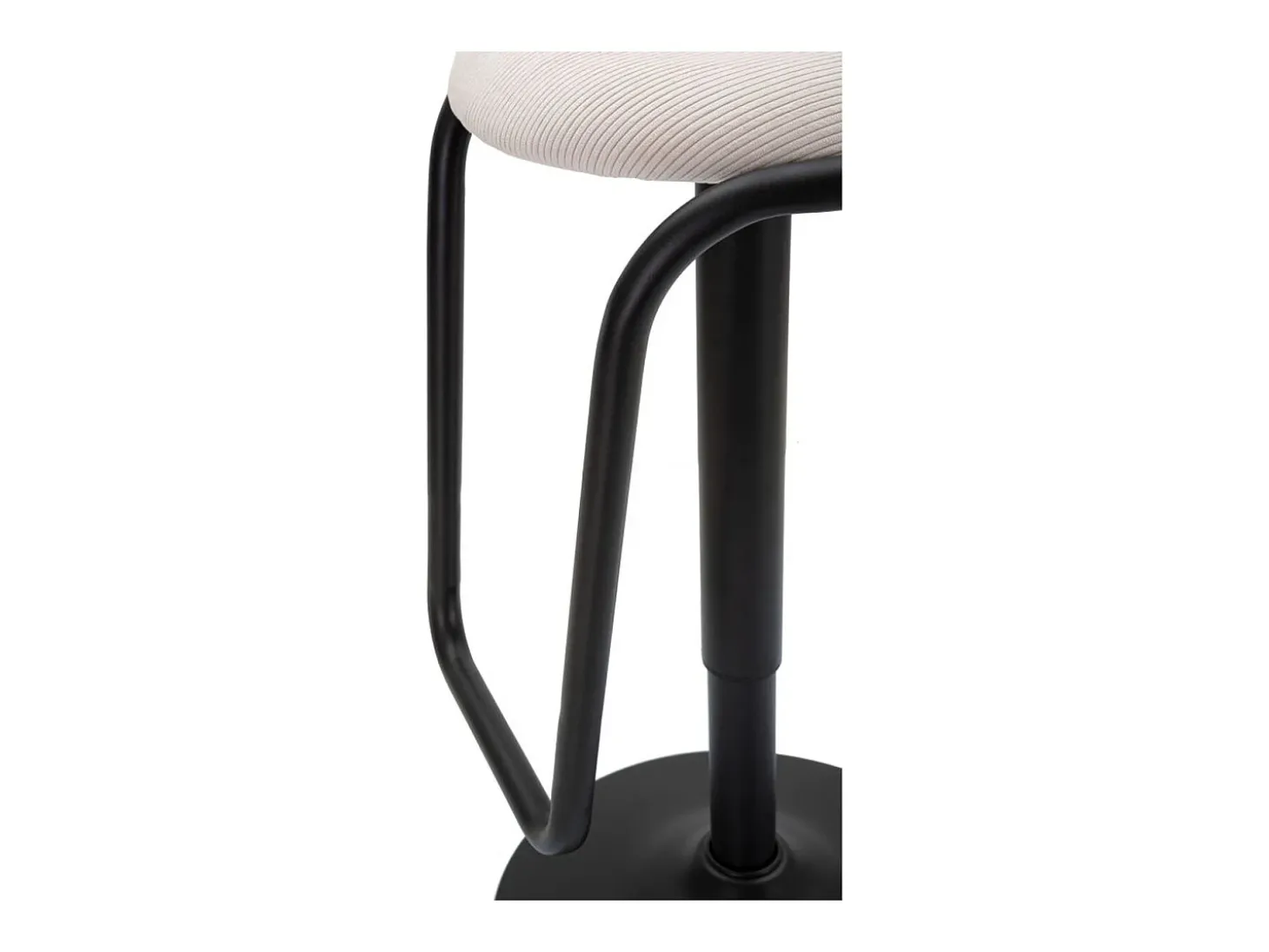 Banco Alto VKH448, Branco, 41x41x61 cm, Kendra Home